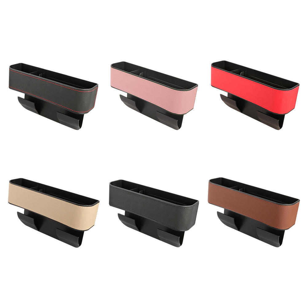 

Universal Adjustable Car Seat Gap Storage Box Organizer for Phone Wallet, Black, 501 Original