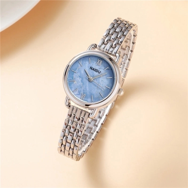 Vintage Style Solid Color Quartz Women's Watches3