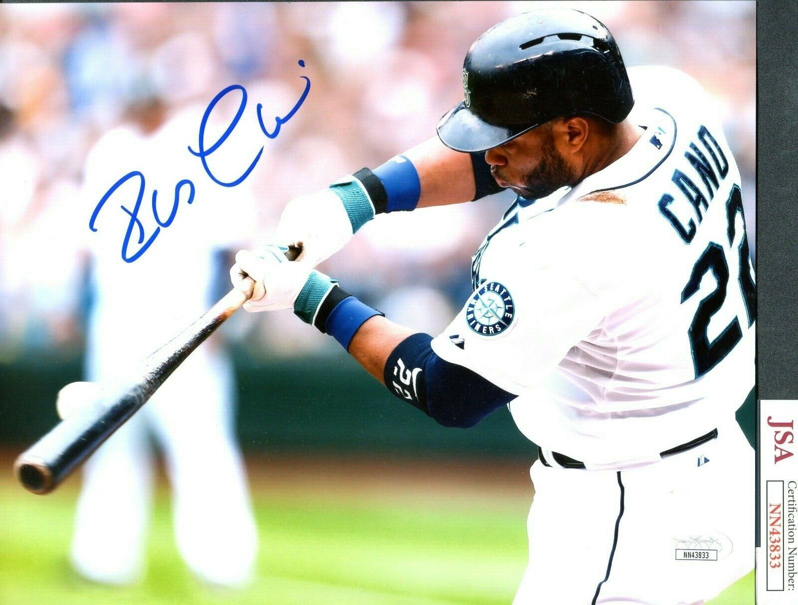 JSA Robinson Cano Autographed Signed AUTO 8x10 Photo Poster painting Seattle Mariners TRB 709