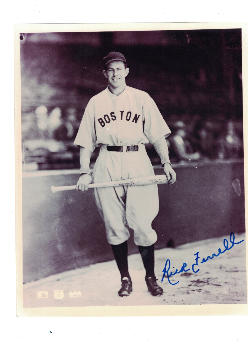 Rick Ferrell Boston Red Sox Signed 8x10 Photo Poster painting W/Our COA