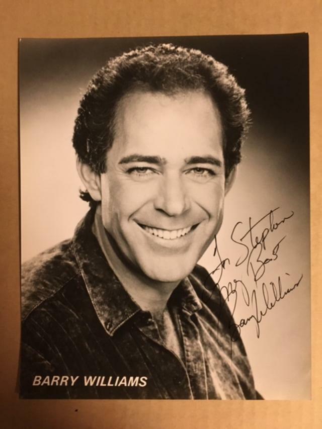 Barry Williams (Brady Bunch) Boldly Signed 8x10 Handsome Photo Poster painting with COA