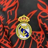 2024/2025 Real Madrid Reversible Windbreaker Red-Black Soccer Jersey 1:1 Thai Quality