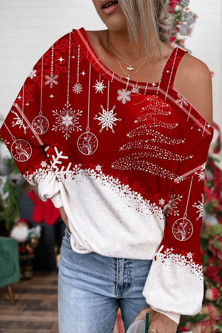 Christmas Snowflake Sweatshirt