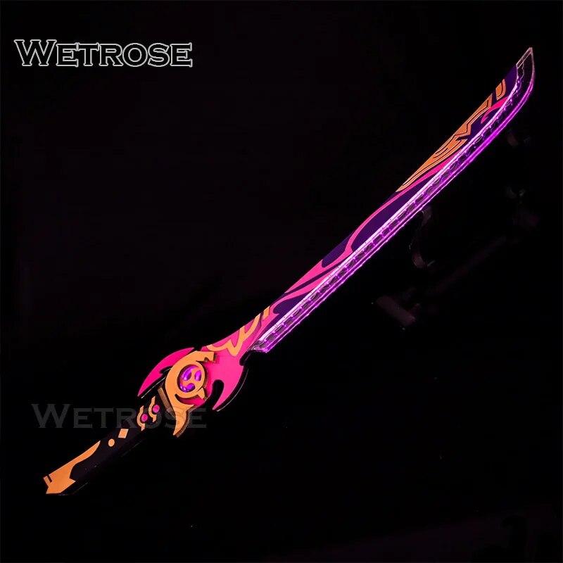 [Wetrose] In Stock Mistsplitter Reforged Sword Blade Cosplay Genshin Impact Ayaka Props Staff Model Weapon Kirigiri no Kaikou