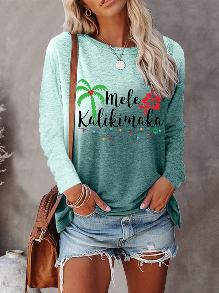 Women's   Tie Dye Print Sweatshirt