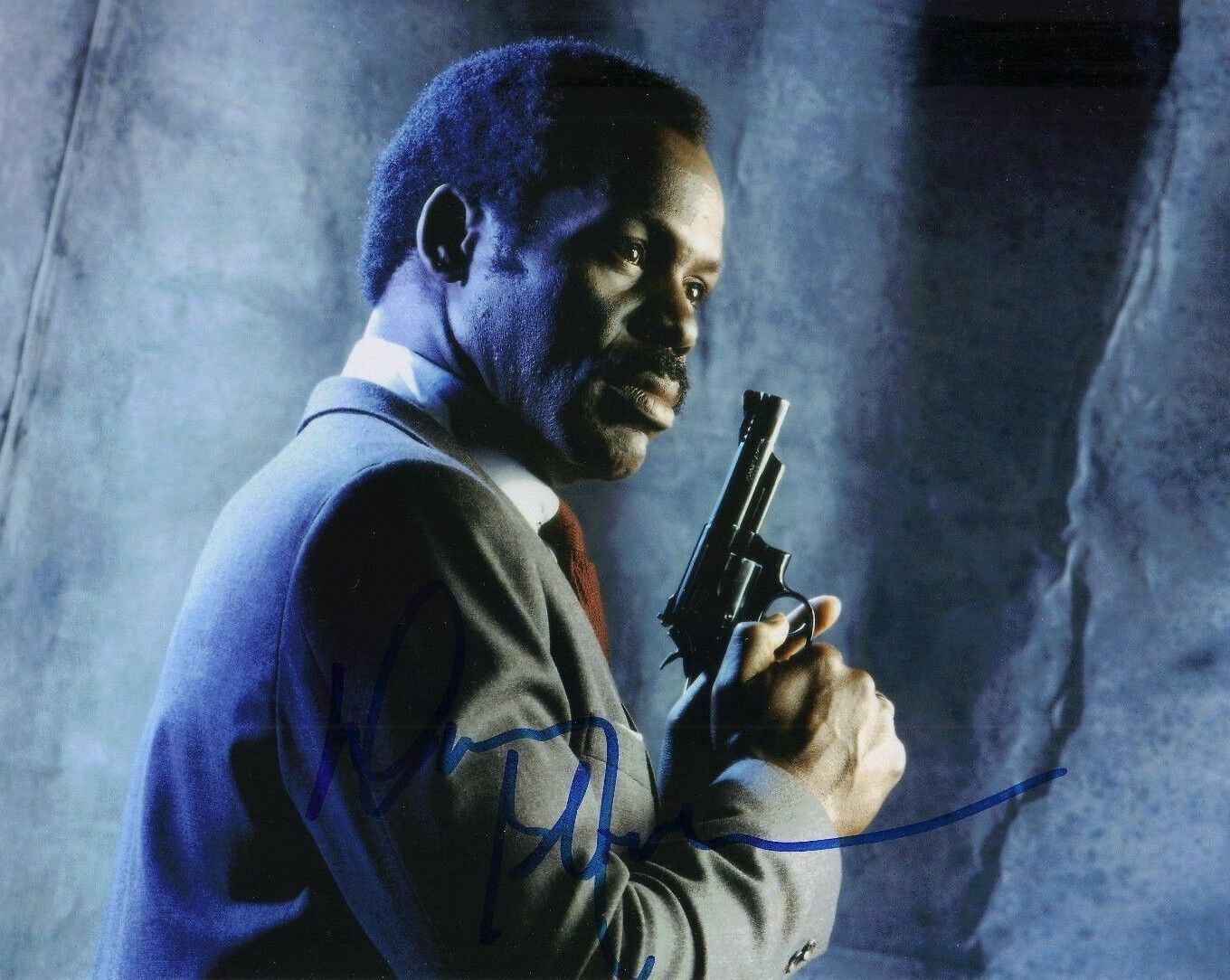 Danny Glover SIGNED 10X8 Photo Poster painting Lethal Weapon AFTAL COA (5530)