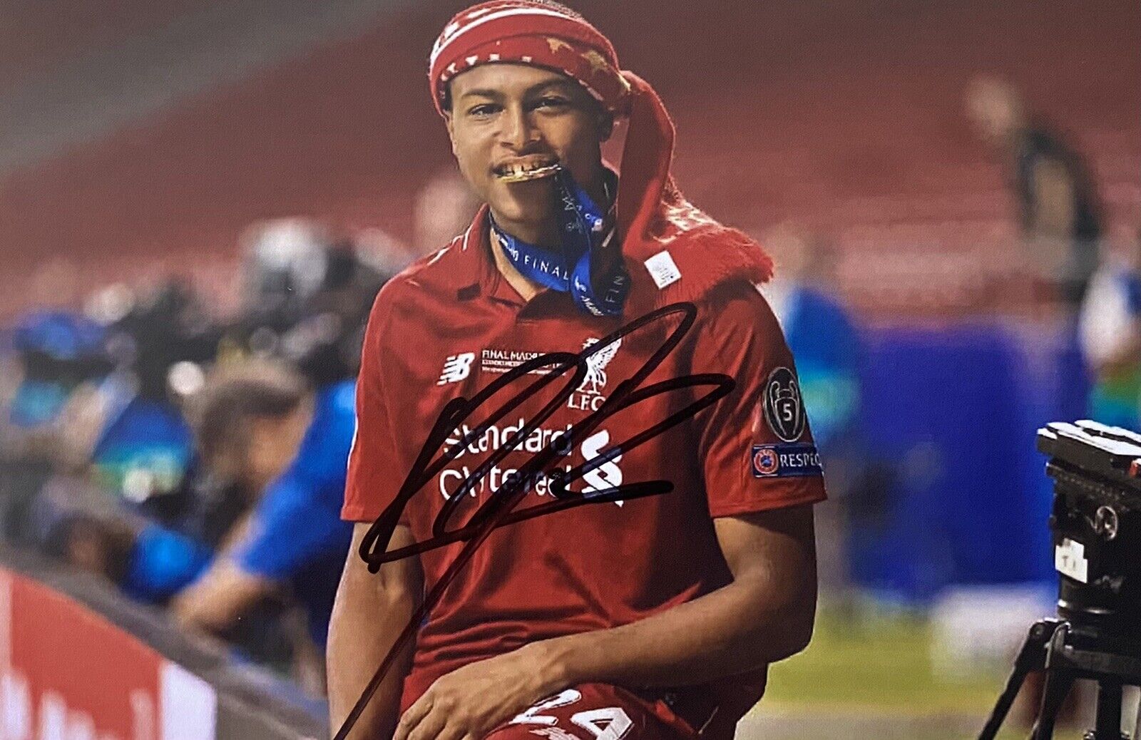 Rhian Brewster Genuine Hand Liverpool 6X4 Photo Poster painting 3