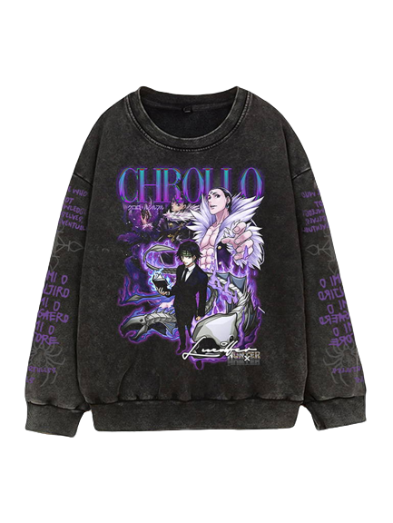 【Preorder】Chrollo Vintage Sweatshirt-Ship on Jan 27th