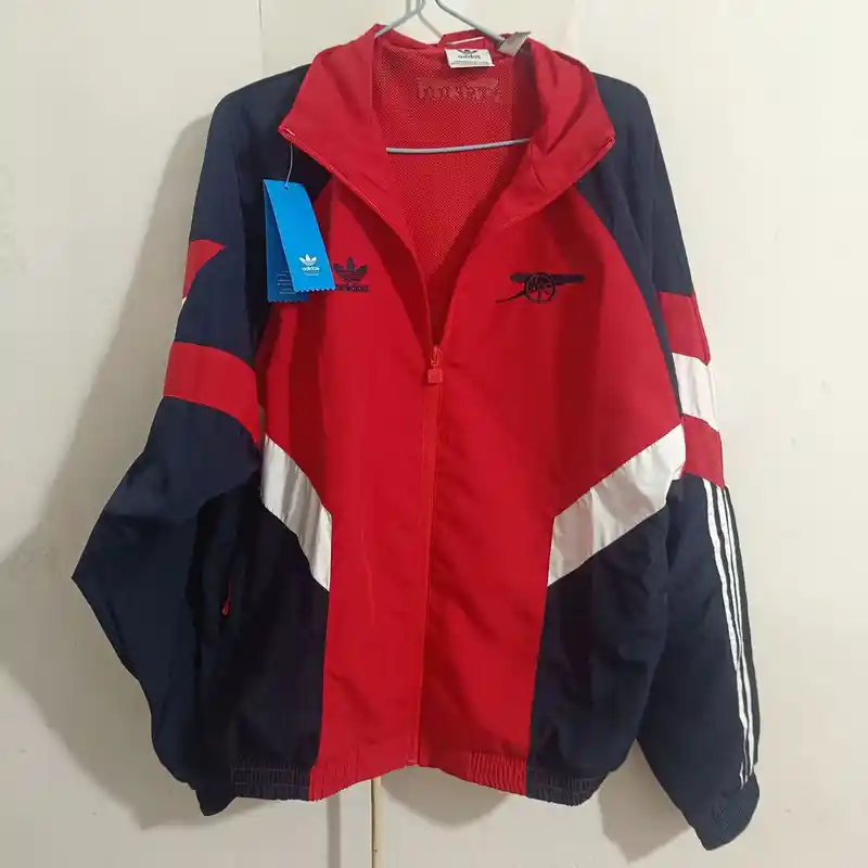 24/25 Arsenal Red and Blue Windbreaker