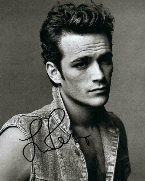 REPRINT - LUKE PERRY Autographed Signed 8 x 10 Photo Poster painting RP