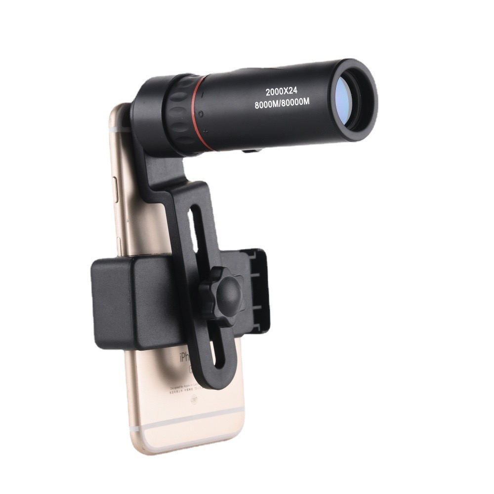 Likron Watches Compact High-Definition Portable Monocular Telescope with Smartphone Adapter - Ideal for Bird Watching