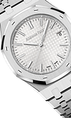 Silver 904L Steel Silver Dial - Watch - 37mm