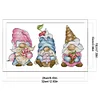 (Stamped/Counted) Dwarf-14CT Cross Stitch 32*18cm/12.6*7.09in