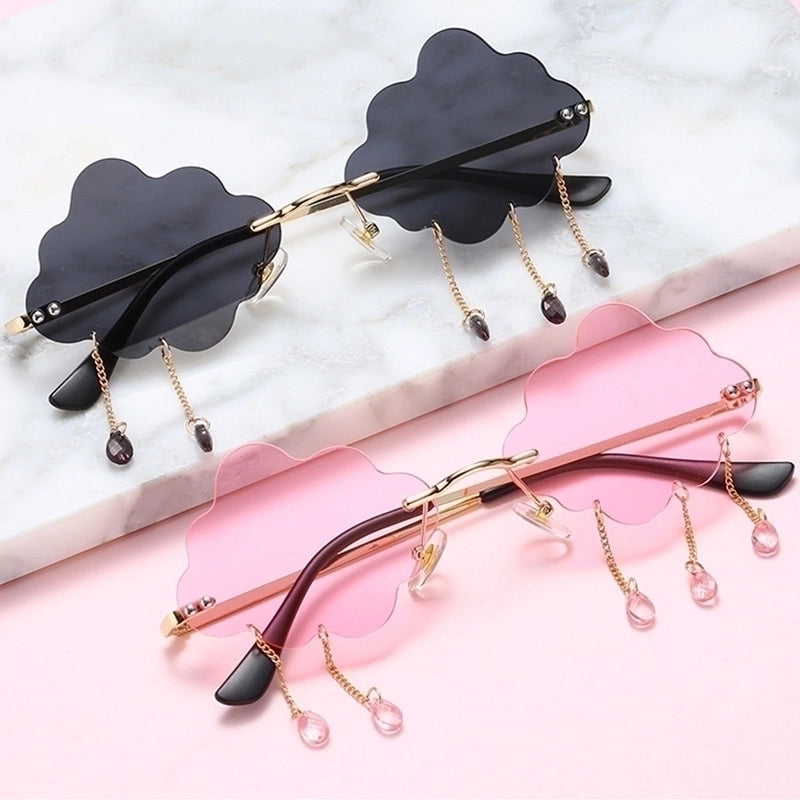 New Fashion Minimalist Pendant Cloud Sunglasses