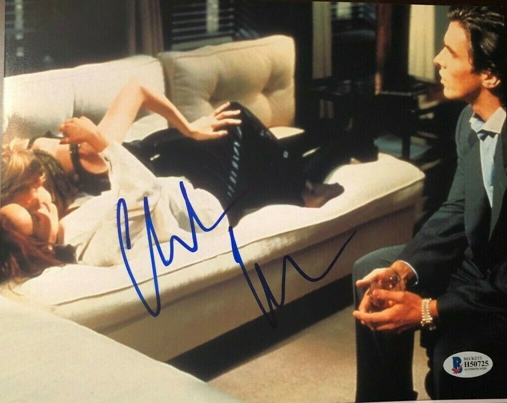 Christian Bale signed autographed 8x10 Photo Poster painting American Psycho Beckett COA