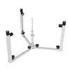 [US Local Warehouse] Bike Wheel Truing Stand Rotating Design Bicycle Wheels Weaving Stand Foldable Bike Hub Spokes Braiding Table for Bike Mechanics and DIY Enthusiasts