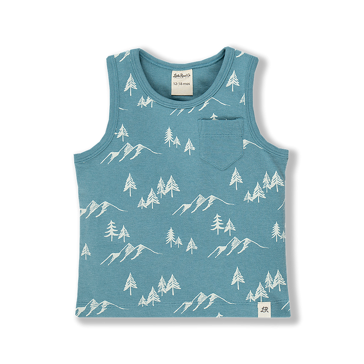 Timpanogos Print Pocket Tank