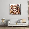 (Multi Style)Gnome-Full Embroidery 3 Strands 11CT Stamped Cross Stitch-45*45CM