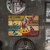 Be Badass Everyday Flower Children - Vintage Metal Signs - 20*30cm/30*40cm - Garden