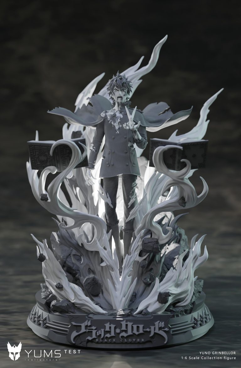YUMS-Collectors Studio - Black Clover Spade Prince Yuno Awakening Form Statue(GK)-