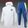 Joyfball 2024/2025 Ajax Cotton Jacket White Soccer Jersey 
