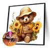 Diamond Painting -DIY Full Square Drill Bear(35*35CM)