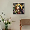 Diamond Painting-DIY Full Round Drill Stained Glass Art Virgin Mary