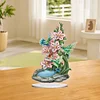 DIY Flower Hummingbird Diamond Art Special Shaped Tabletop Decorations