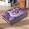 (US Local)Diamond Painting Storage Box DIY 5D Diamond Painting Jewelry Box for Women (Cat)