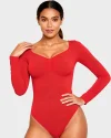 Long Sleeve Shaping Bodysuit