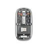 Transparent Wireless Bluetooth Mouse Silent Ergonomic Laptop Tablet Mouse