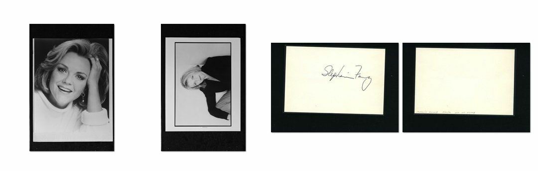 Stephanie Faracy - Signed Autograph and Headshot Photo Poster painting set - Tales..City