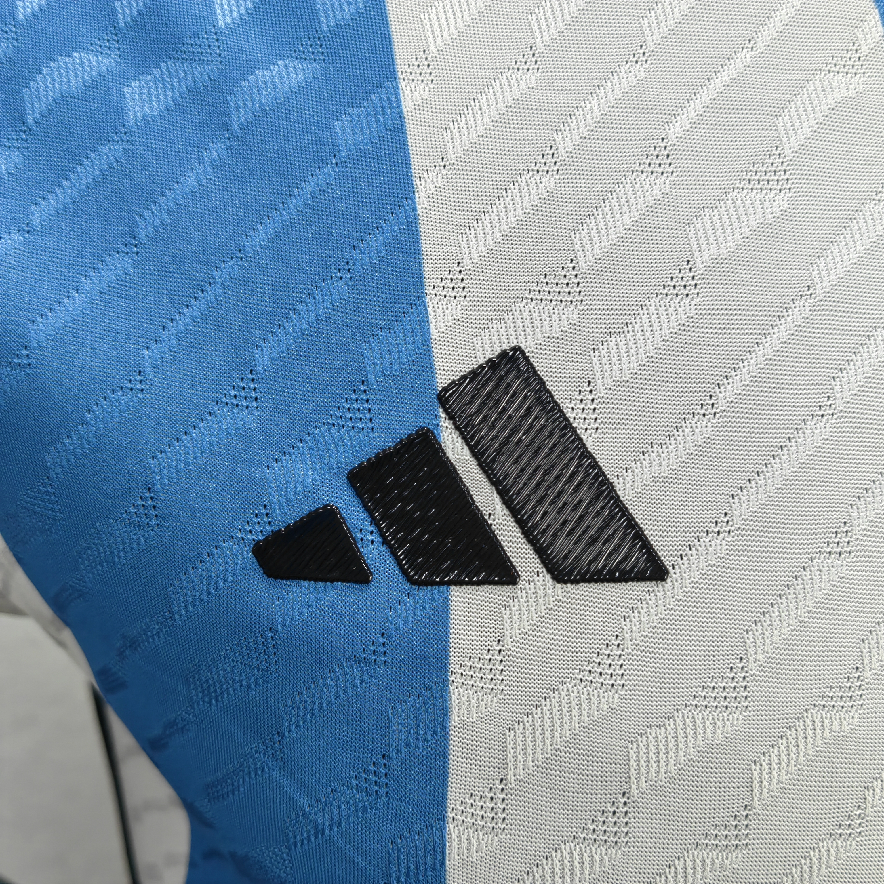 2022 Argentina Home Player Version Men's Football T-Shirt