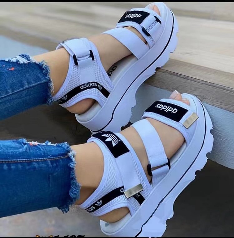 adidas®2022 Nowe Sandały damskie z grubą podeszwą