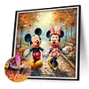 Disney Mickey Mouse-plein diamant rond peinture-30 * 30cm