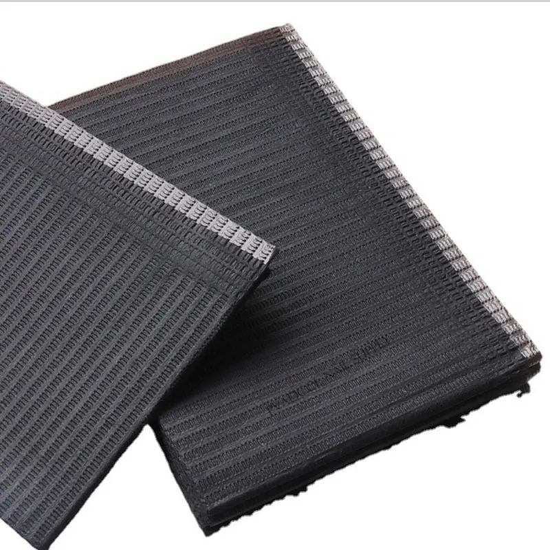10pcs Disposable Nail Art Pink Lint Free Table Towels Mats Paper Waterproof Acrylic Nails Manicure Salon Tool-Nail Inspo