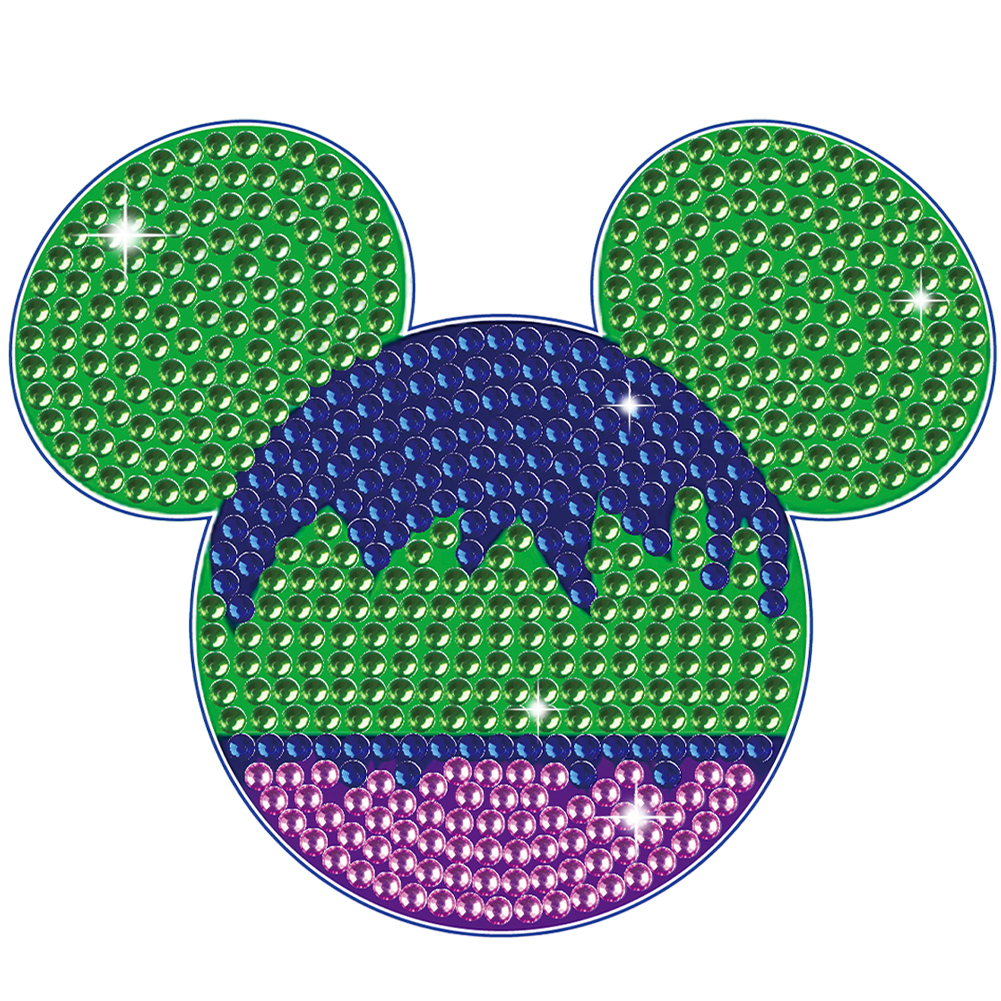 DIY Diamond Painting Coasters Kit Diamonds Cup Mat Cartoon Mickey (MZ030)