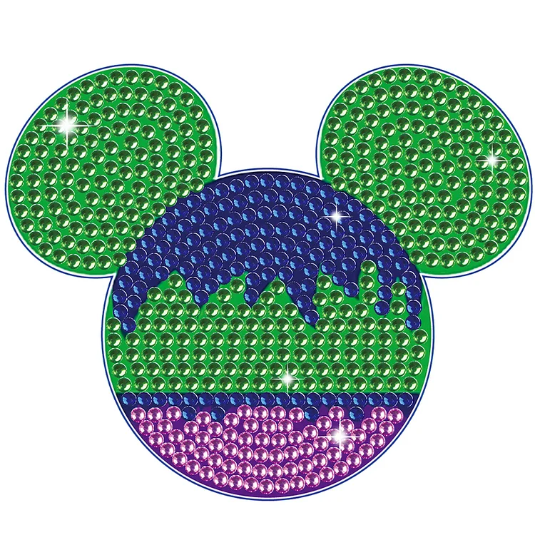 DIY Diamond Painting Coasters Mickey Kit Cartoon Coasters for Adults Kids