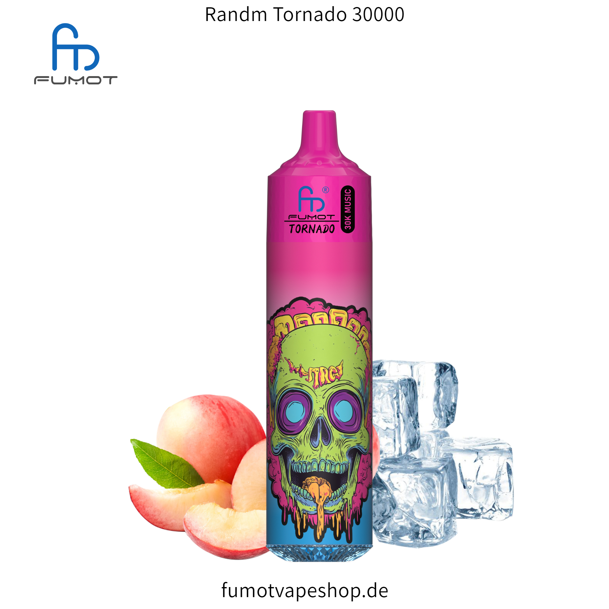Randm Tornado 30000 Pfirsicheis  fumotvapeshop