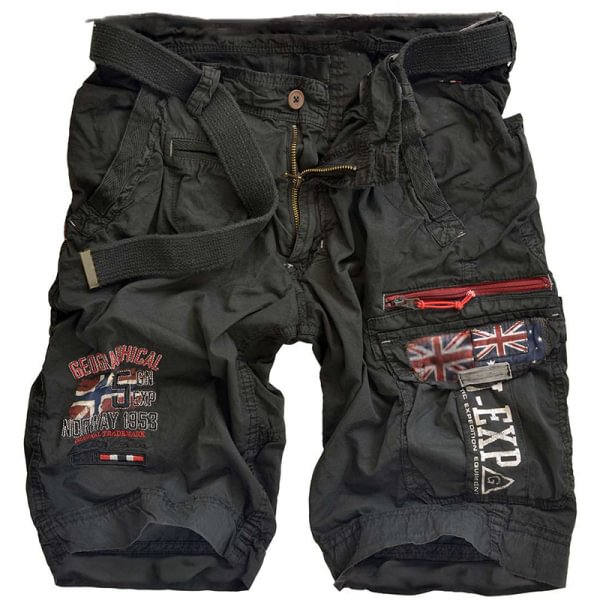 cargo zipper shorts