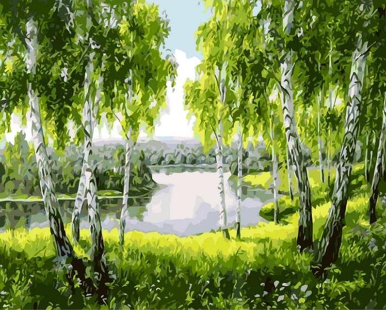 

Beautiful Tree – Paint By Numbers - 40*50CM, 501 Original