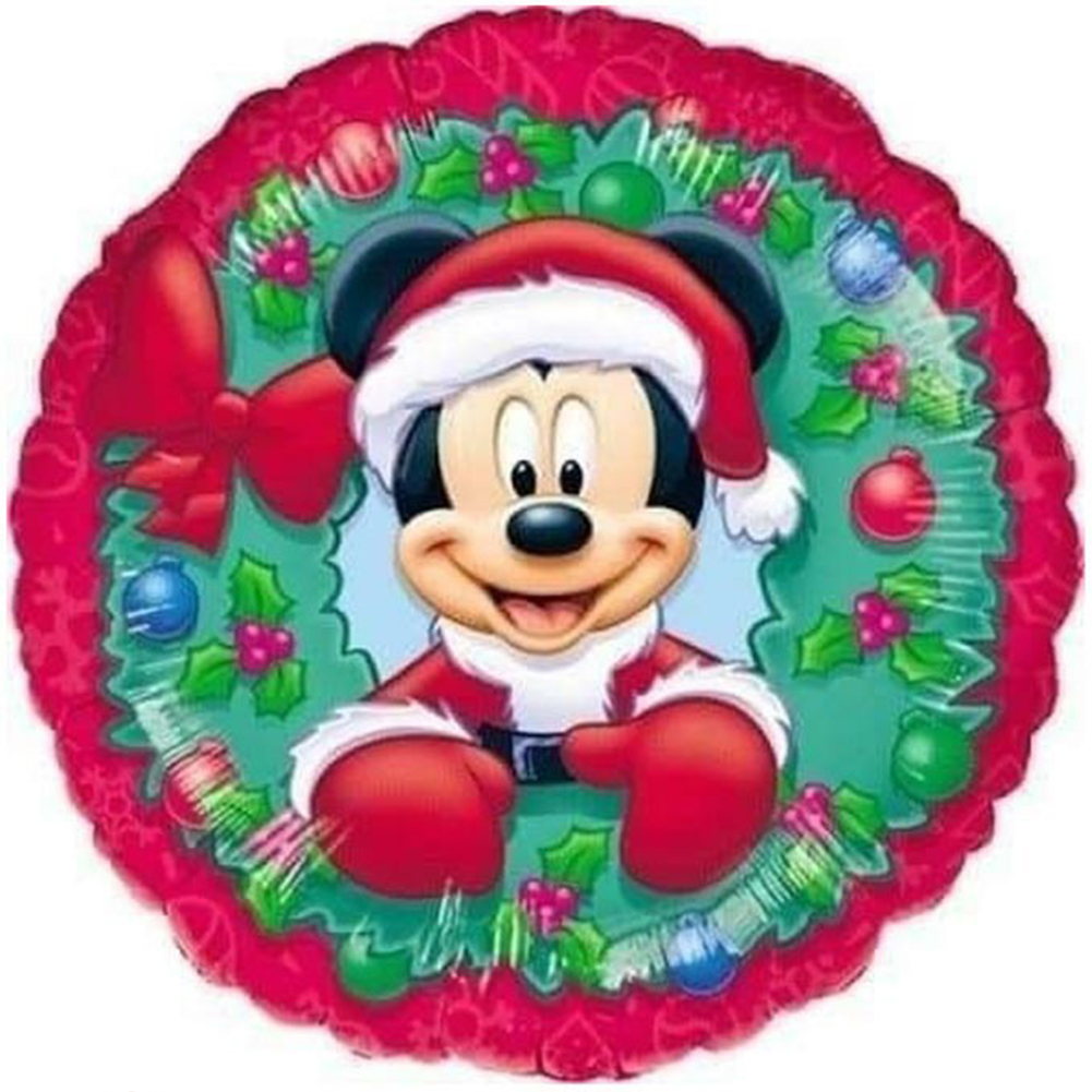 

Christmas Mickey - Round Drill Diamond Painting - 30*30CM, 501 Original