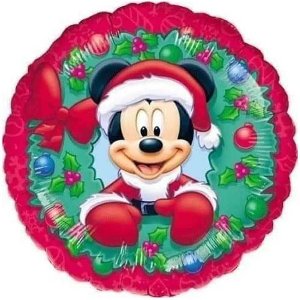 Full Round Diamond Painting 30*30cm - Christmas Mickey