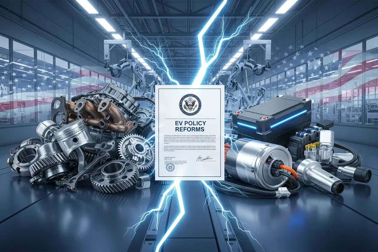 EV Policy Changes Are Reshaping the Auto Parts Industry