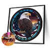 4pcs Diamond Painting -DIY Round Drill Stained Glass Animal