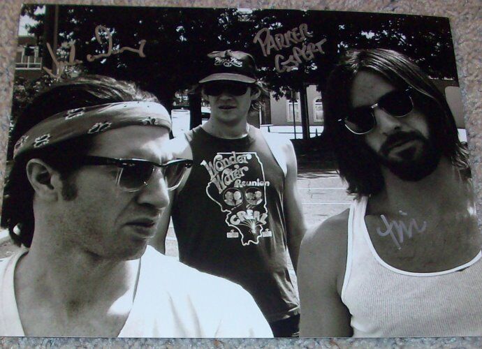 THE WHIGS BAND SIGNED AUTOGRAPH 8x10 Photo Poster painting A w/PROOF PARKER GISPERT +2