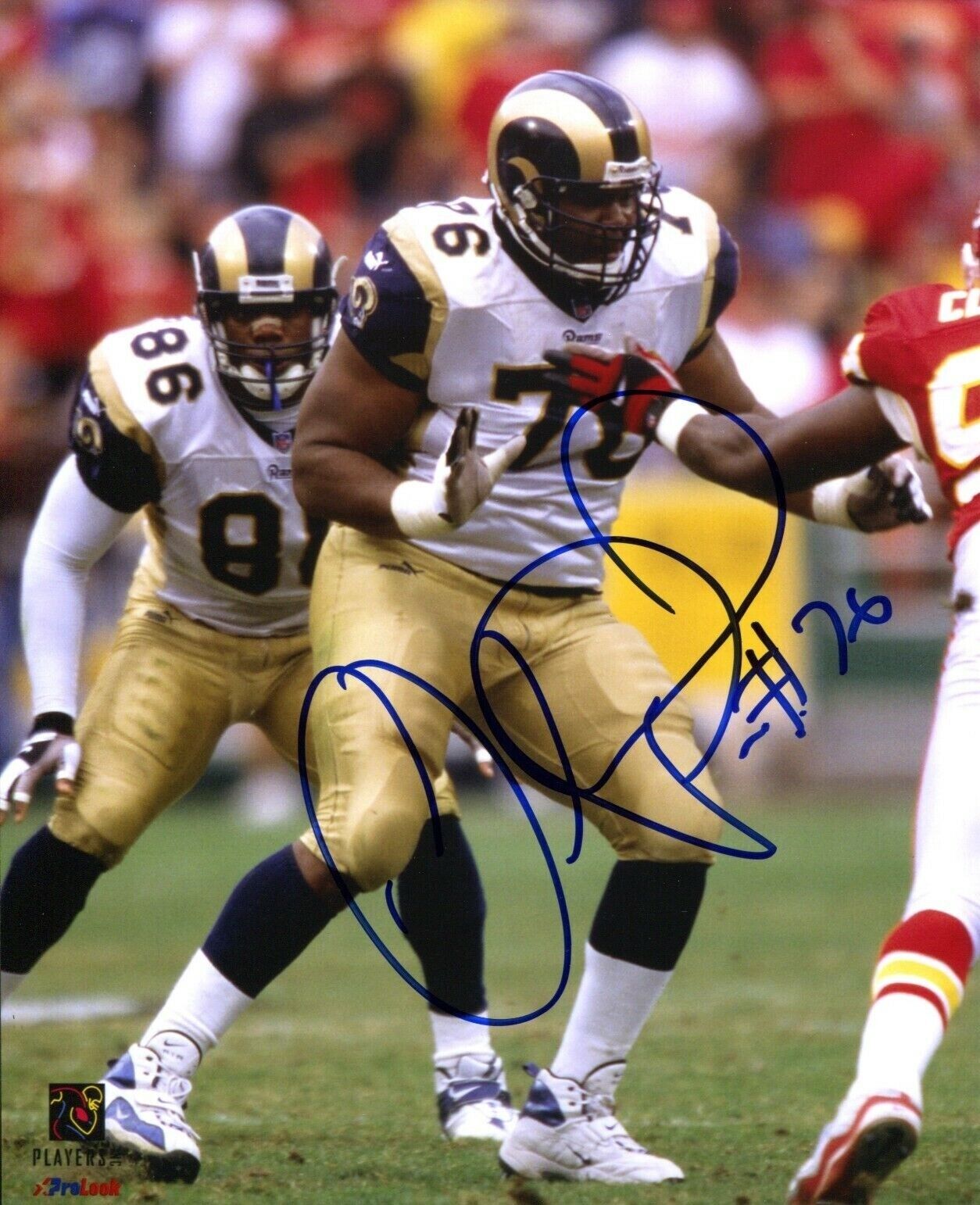 Orlando Pace Autographed Signed 8x10 Photo Poster painting ( HOF Rams ) REPRINT