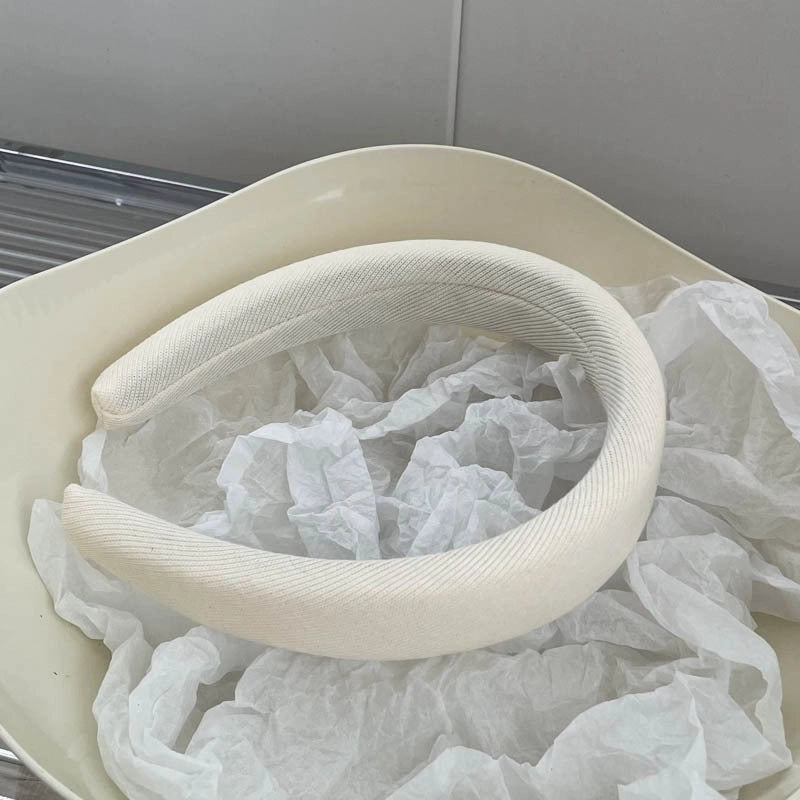 Elegant Retro Solid Color Cloth Hair Band