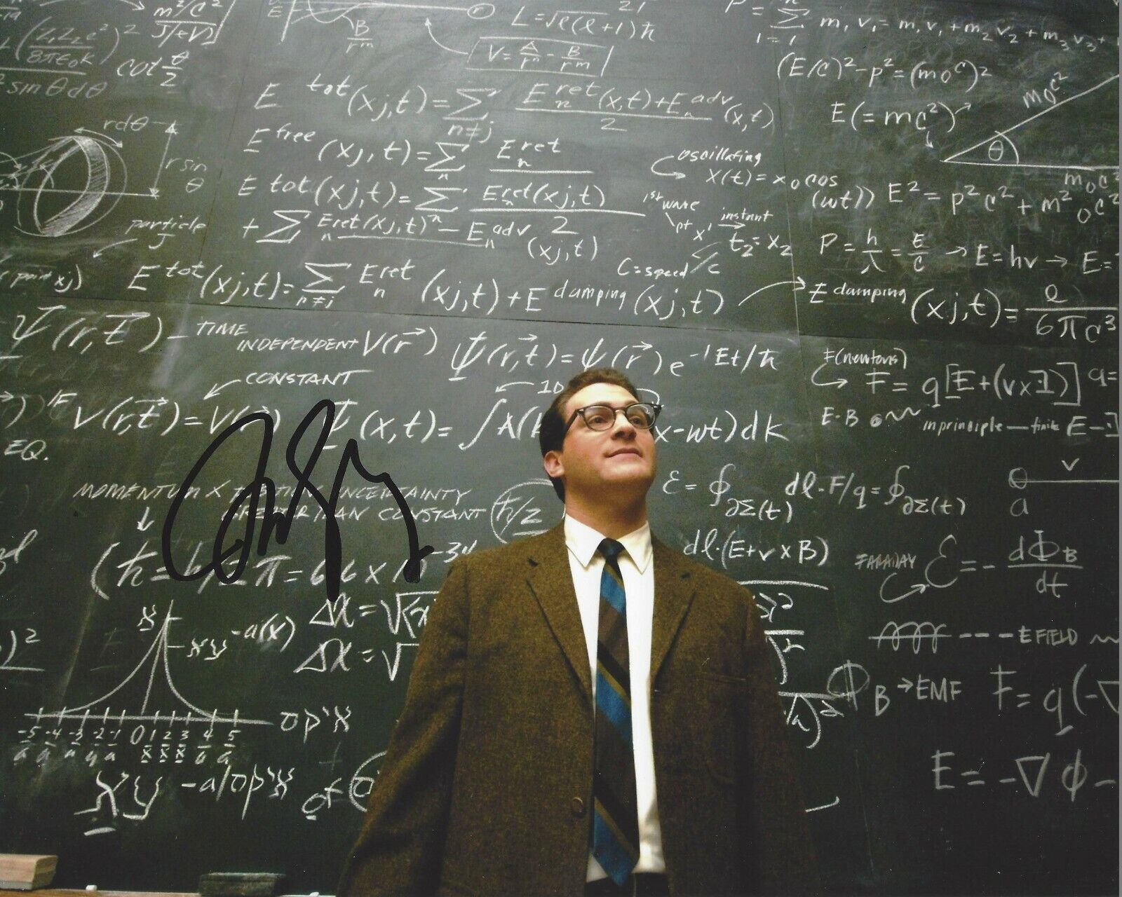 MICHAEL STUHLBARG SIGNED 'A SERIOUS MAN' 8x10 MOVIE Photo Poster painting w/COA BOARDWALK EMPIRE