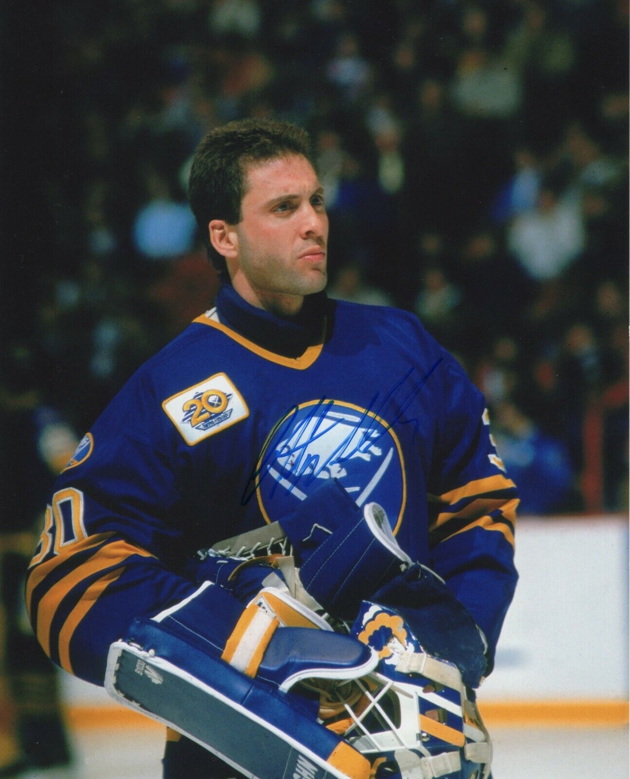 CLINT MALARCHUK SIGNED AUTOGRAPH BUFFALO SABRES 8X10 Photo Poster painting #2